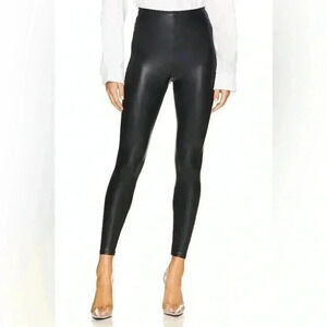 Spanx faux leather leggings Sz S
